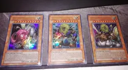 YuGiOh Sphinx Set, Androsphinx, Teleia, Theinen (EP1-EN001-003) Ultra Rare - Image 1