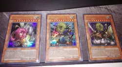 YuGiOh Sphinx Set, Androsphinx, Teleia, Theinen (EP1-EN001-003) Ultra Rare - Image 3