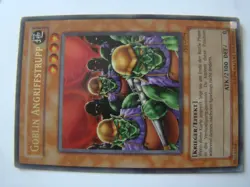 N12 Yugioh Goblin ATTACK SQUAD WARRIOR Effect COLLECTING CARD PSV-G094 - Image 3