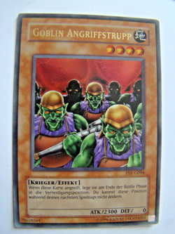 N12 Yugioh Goblin ATTACK SQUAD WARRIOR Effect COLLECTING CARD PSV-G094 - Image 4