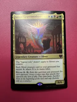 *** Sliver Gravemother *** FOIL Commander Masters LP MTG English - Image 1