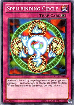 Spellbinding Circle YSYR-EN041 Yu-Gi-Oh! Light Play Unlimited - Image 2