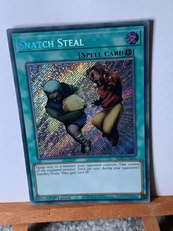 BLTR-EN096 Snatch Steal Secret Rare 1st Edition YuGiOh - Image 1