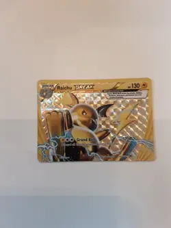 Pokemon XY Breakthrough Raichu Holo Rare Card #50/162 2015 - Image 1