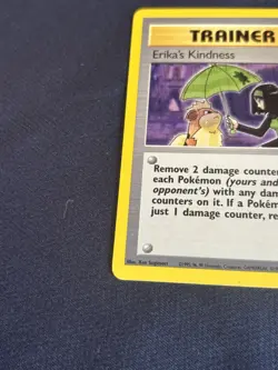 Erika's Kindness 103/132 Gym Challenge Regular vintage PokÃ©mon card Lp  - Image 4