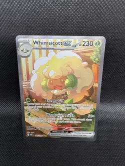 Whimsicott Ex 165/086 Special Illustration Rare Pokemon White Flare English - Image 1