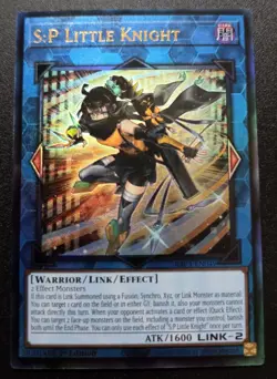 Yugioh S:P Little Knight  RA03-EN049 Prismatic Ultimate Rare 1st Edition NM - Image 1