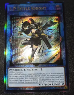 Yugioh S:P Little Knight  RA03-EN049 Prismatic Ultimate Rare 1st Edition NM - Image 2