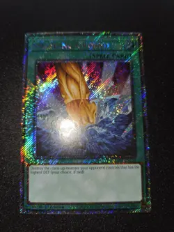 Yugioh - Smashing Ground RA03-EN135 1st Edition Platinum Secret Rare NM - Image 2