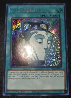 Yugioh! Pot of Duality - RA02-EN057 - Secret Rare - 1st Edition Near Mint, Engli - Image 2