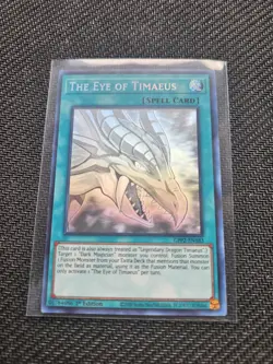 Yugioh The Eye of Timaeus GFP2-EN183 Ghost Rare 1st Ed NM - Image 2