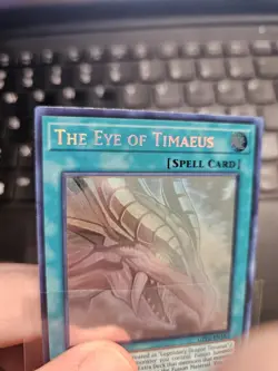 Yugioh The Eye of Timaeus GFP2-EN183 Ghost Rare 1st Ed NM - Image 3