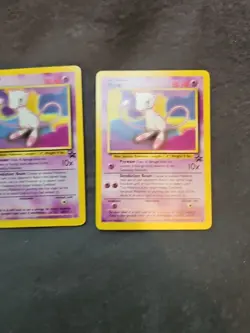 2x Vintage 1999 Pokemon Card - Mew - WoTC Black Star Promo 8 - NM-Mint - Image 4