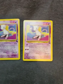 2x Vintage 1999 Pokemon Card - Mew - WoTC Black Star Promo 8 - NM-Mint - Image 8