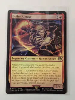 Seifer Almasy 0156 R FOIL FIN Final Fantasy MTG Card SHIPS NOW FFVIII FF8 - Image 1