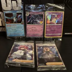 Pokémon Promo Sealed Card Lot Of 5 - Image 1