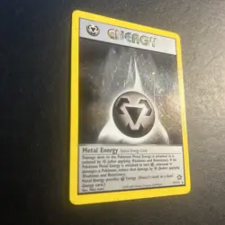 Metal Energy 19/111 Neo Genesis Pokemon Card Holo Rare Swirl Lightly Played LP - Image 4