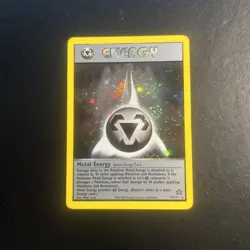 Metal Energy 19/111 Neo Genesis Pokemon Card Holo Rare Swirl Lightly Played LP - Image 9