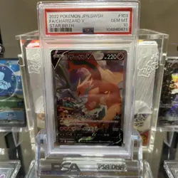 PSA 10 Charizard V 103/100 SR Alt Art Star Birth Pokemon Card Japanese US SELLER - Image 3