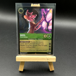 Basil 93/204 Disney Lorcana Archazias Island Rare Near Mint Foil Card - Image 9