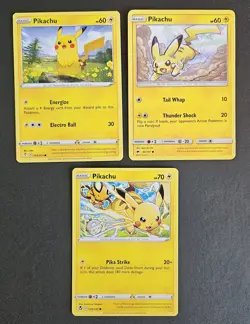 Pikachu Lot x9 Pokemon Card TCG Evolutions Hidden Fates VLP/NM - Image 6
