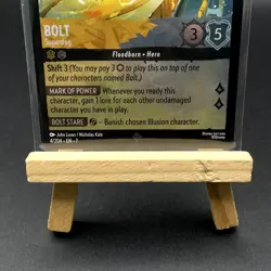 Bolt 4/204 Disney Lorcana Archazia's Island Near Mint Super Rare Foil Card - Image 3