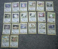 Pokemon 100+ Card Bulk Lot Common Uncommon Vintage - Image 1