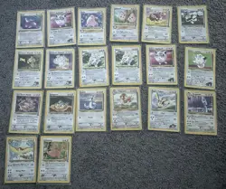 Pokemon 100+ Card Bulk Lot Common Uncommon Vintage - Image 21