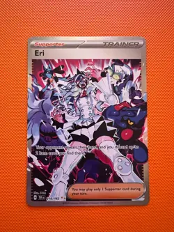 Pokémon Eri Scarlet Violet-Temporal Forces Holo Card 210/162 Sir Full Art - Image 3