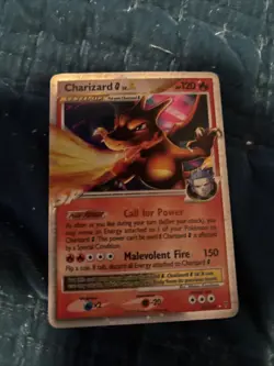 Pokémon TCG 2009 Charizard G LV.X Holo Card 143/147 Supreme Victors Rare - Image 3