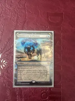 Simulacrum Synthesizer Mythic NM The Big Score MTG Card - Image 5