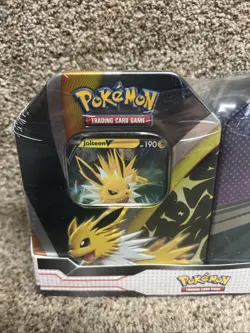 Pokémon Trading Card Game: Jolteon Espeon Tin Bundle Sealed - Image 2