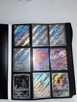 Pokémon TCG Collector’s Binder w/ Rare Holo Cards – Mew GX, Mewtwo, Squirtle - Image 18