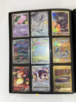 Pokémon TCG Collector’s Binder w/ Rare Holo Cards – Mew GX, Mewtwo, Squirtle - Image 21