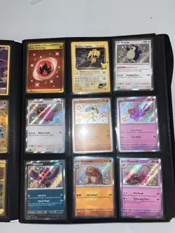 Pokémon TCG Collector’s Binder w/ Rare Holo Cards – Mew GX, Mewtwo, Squirtle - Image 5