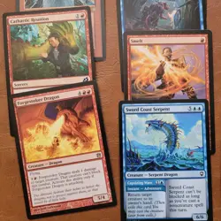 Niv-Mizzet the Firemind DRAKES's DRAGONS Tribal COMMANDER MTG DECK ALL 100 cards - Image 9