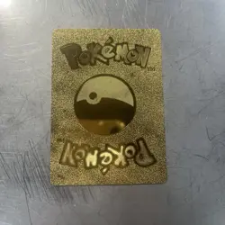 Charizard VStar Gold Foil Fan Art Vinyl Pokemon HP280 Textured Collector Card - Image 4