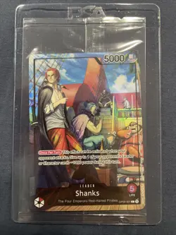 SEALED One Piece SHANKS OP09-001 Promo Card PSA July 2025 LIMITED EDITION - Image 3