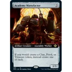 ACADEMY MANUFACTOR (EXTENDED ART) X4 Modern Horizons 2 Magic MTG MINT CARD - Image 1