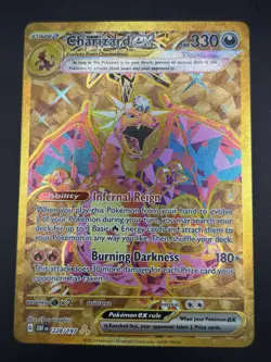 Charizard ex 228/197 Obsidian Flames Hyper Rare Holo Pokemon Card 2023 NM - Image 1