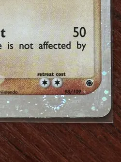 PokÃ©mon TCG Hitmonchan EX Ruby and Sapphire Holo Ultra Rare Card 98/109 2 SWIRLS - Image 6