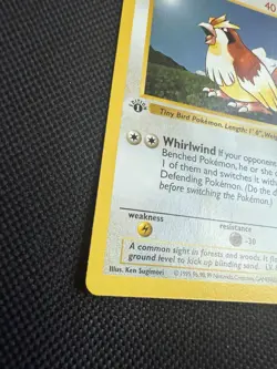 Pokemon Pidgey 57/102 1st Edition Shadowless Base Set Card Unplayed Near Mint - Image 2