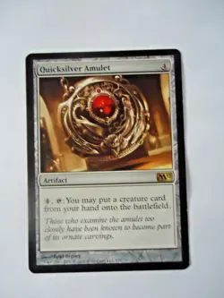 Quicksilver Amulet - Core Set 2012 (M12) MTG Magic the Gathering NM/M - Image 1