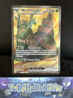 Pokemon Card Wo-Chien Ex 232/193 Paldea Evolved Full Art Rare Near Mint - Image 1