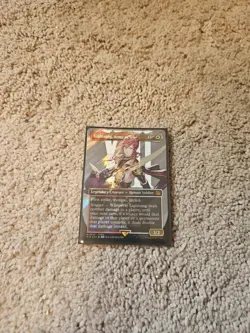 Lightning, Army of One (Borderless) (Surge Foil) (0545) MTG Final Fantasy Foil - Image 1