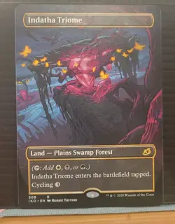 mtg INDATHA TRIOME Showcase NM IKO 309 - Image 1