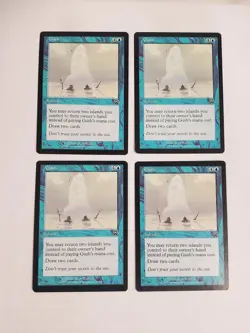 MTG Playset 4x Gush (Mercadian Masques/Blue/C) - BGM - Image 1