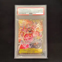 PSA 10 Charlotte Linlin OP03-114 Championship 2024 Top Prize One Piece Card JP - Image 1