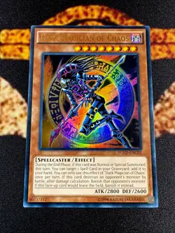 ðŸ”¥YUGIOH â€¢ DARK MAGICIAN OF CHAOS â€¢ ULTRA RARE â€¢ YGLD-ENC02 â€¢ UNLIMITED â€¢ VLPðŸ”¥ - Image 2