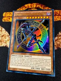 ðŸ”¥YUGIOH â€¢ DARK MAGICIAN OF CHAOS â€¢ ULTRA RARE â€¢ YGLD-ENC02 â€¢ UNLIMITED â€¢ VLPðŸ”¥ - Image 3